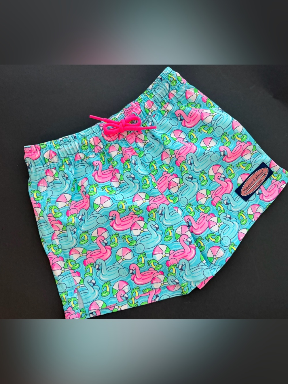 Vineyard Vines Boys Pool Daze Chappy Swim Trunks